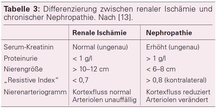 renale Ischämie